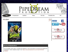 Tablet Screenshot of pipedream.se